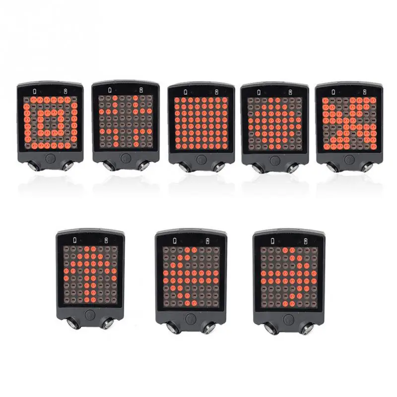 Абсолютно новый 64 светодиодный велосипедный задний фонарь светильник USB