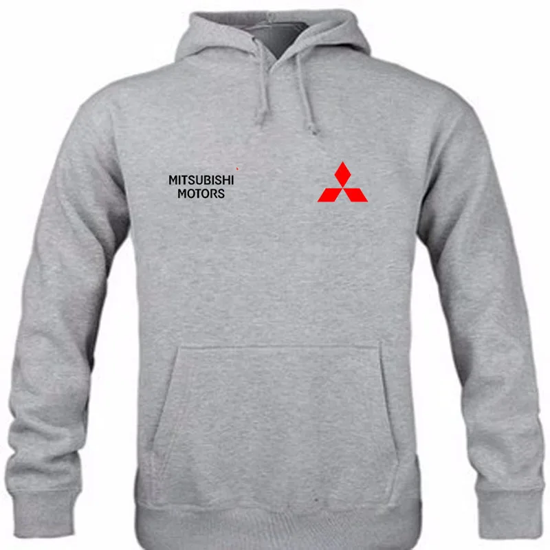 Толстовка с логотипом Mitsubishi pullvoer флисовая хлопковая толстовка капюшоном пуловер