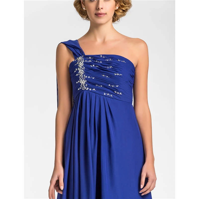 LAN TING невесты Линии плеча до пола Длина Ватто Поезд шифон мать платье с Бисер