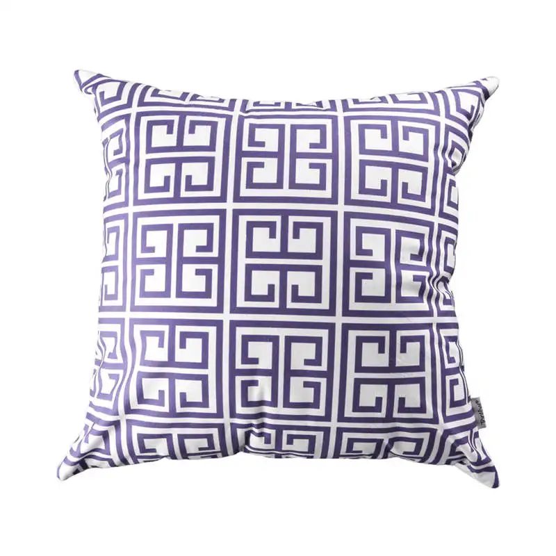 Light Purple-A Topfinel геометрические чехлы для подушек Декоративные Чехлы для подушек подушки для дивана сиденья автомобиля из микрофибры подушки для домашнего декора - Цвет: Light Purple-A