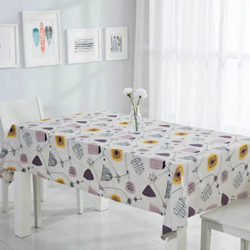 Lamp pattern Современная декоративная скатерть простота стиль скатерть домашняя кухонная скатерть s Вечерние Банкетный обеденный стол Крышка - Цвет: Lamp pattern
