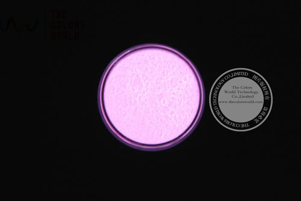 Светящийся в темноте пигмент TCYG901 розовый цвет светящийся люминесцентный
