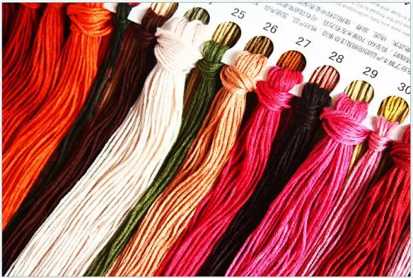 The Basket of Flowers (1)!DMC14CT Counted Cross Stitch Set For Needlework Embroidery Knitting Needles Sewing Wholesale Retail | Дом и сад