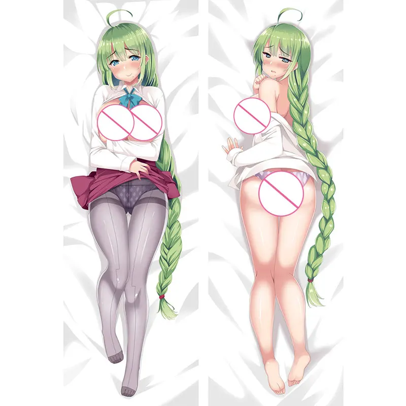 Подгонянный напечатанный наволочка Dakimakura Аниме девушка обнимает тело