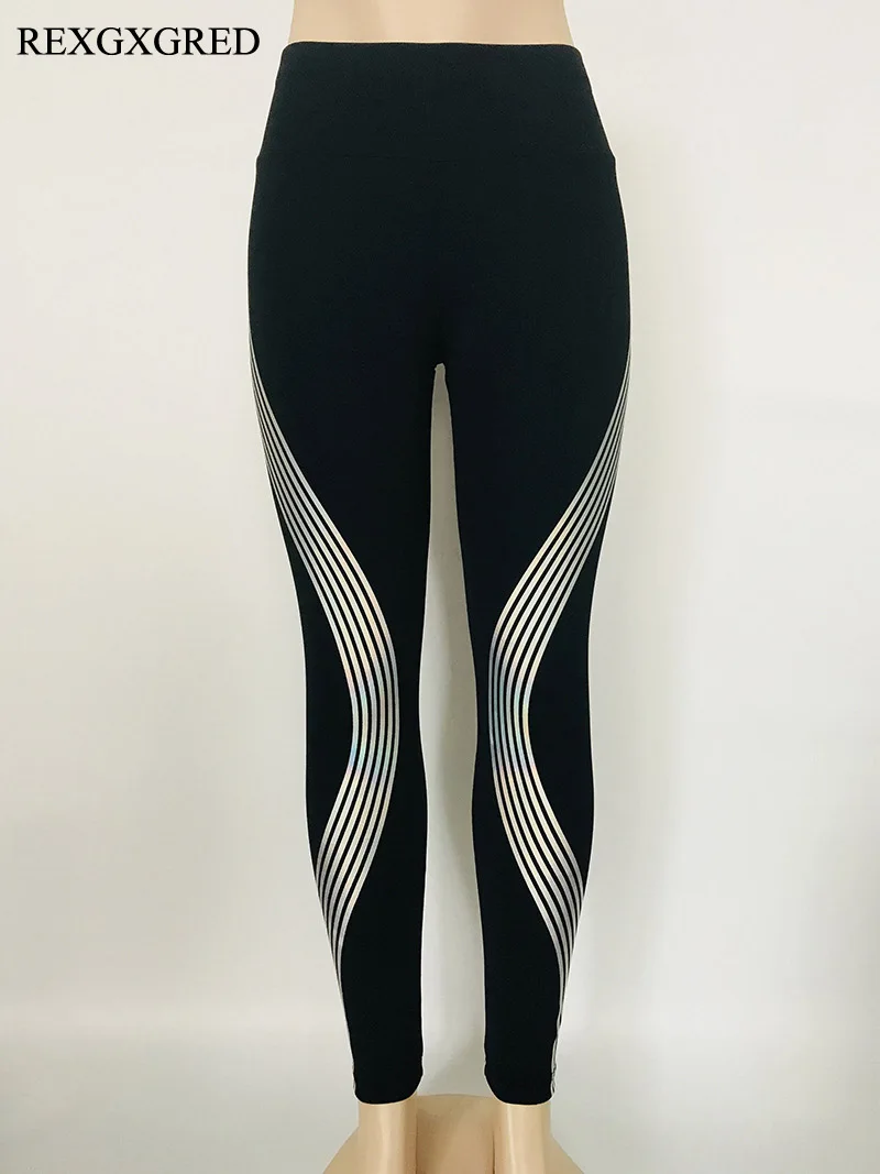 2018 модные женские туфли леггинсы Slim Высокая Талия Эластичность Леггинсы Фитнес