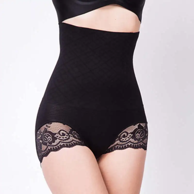 

M/XL Womens Shapewear Seamless Briefs Butts Lifter High Waist Body Shaper Panties Lingerie Intimates Apricot