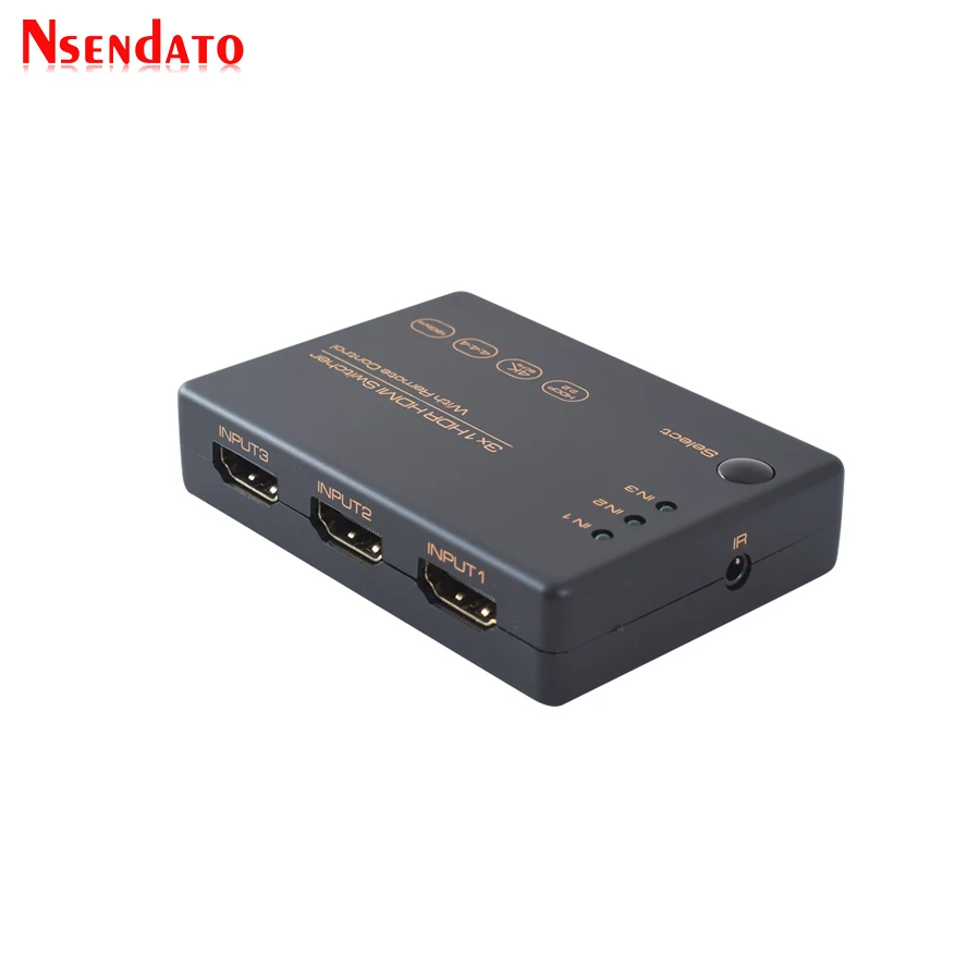 3 в 1 из HDR HDMI переключатель с пультом дистанционного управления HDCP 2 3x1 4K 60Hz