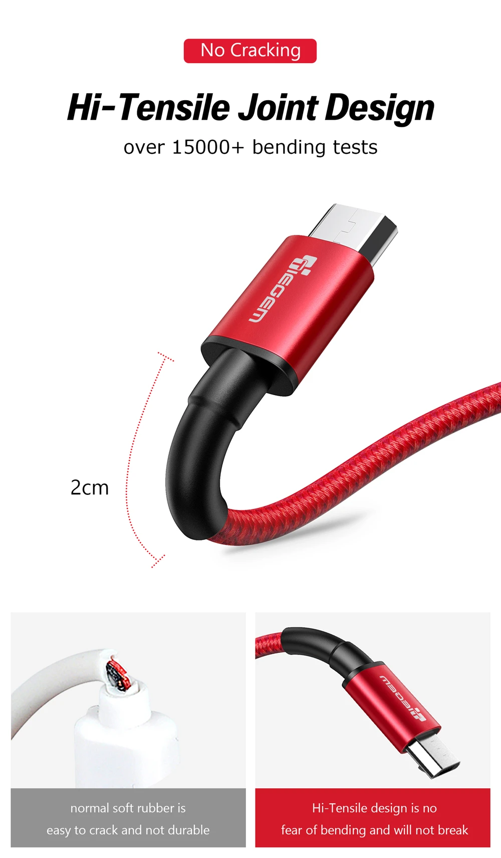 TIEGEM Micro USB кабель 2.5A нейлон Быстрая зарядка USB кабель для передачи данных для samsung Xiaomi LG планшет Android мобильный телефон usb зарядный шнур