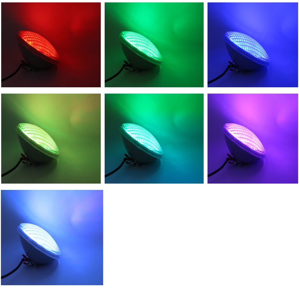 Светодиодный Бассейн RGB подводный свет 18 Вт 36 54 AC12V PAR56 Piscina многоцветный с RF