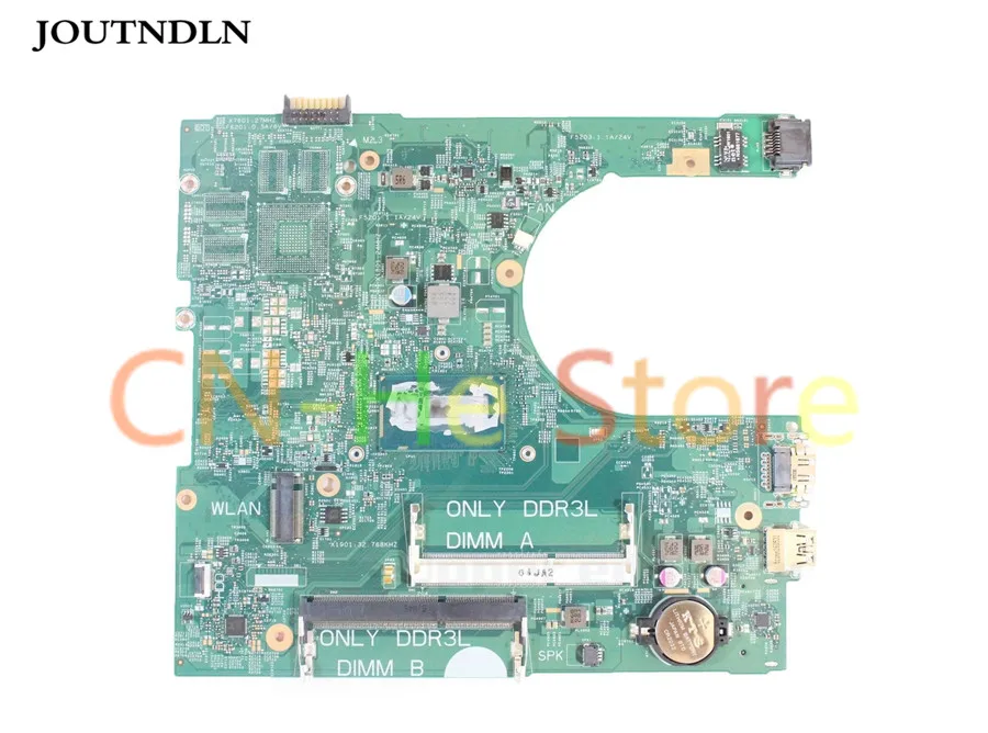JOUTNDLN для DELL Inspiron 15 3558 ноутбук материнская плата 1xvkn MY4NH cn 0MY4NH DDR3L с i3 5005U
