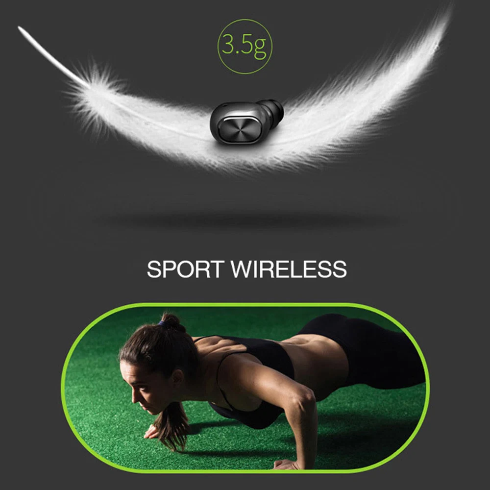 TWS Наушники Беспроводные Bluetooth 5 0 наушники мини вкладыши стерео спортивные