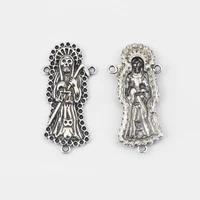 10pcs grim reaper charms connector jewelry for bracelet necklace jewelry connector material components bijoux