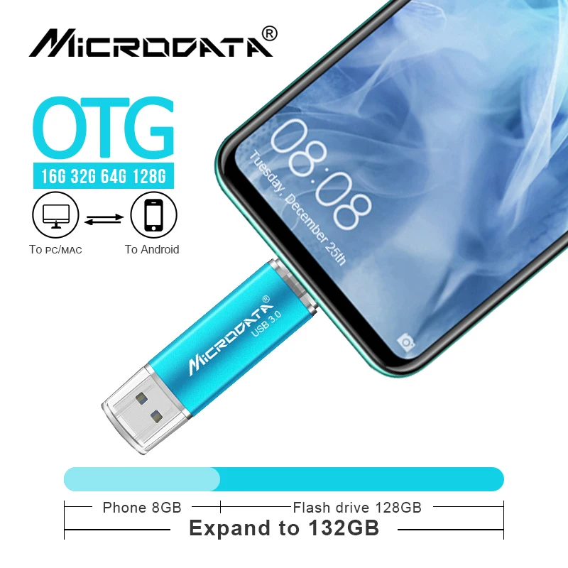 Crazy hot USB 3,0 OTG USB флеш-накопитель 64 Гб 128 ГБ Цветной флеш-накопитель 16 ГБ 32 ГБ флеш-накопитель USB флеш-накопитель высокоскоростной диск памяти