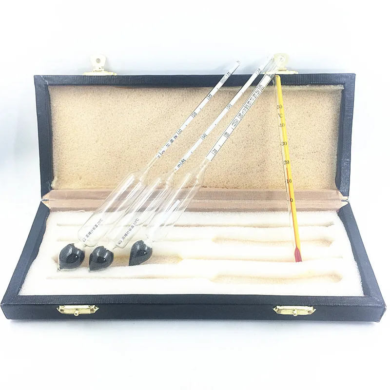 Алкоголеметр bafometro винный Ареометр спиртометр алкотестер с термометром|pen pen|pen