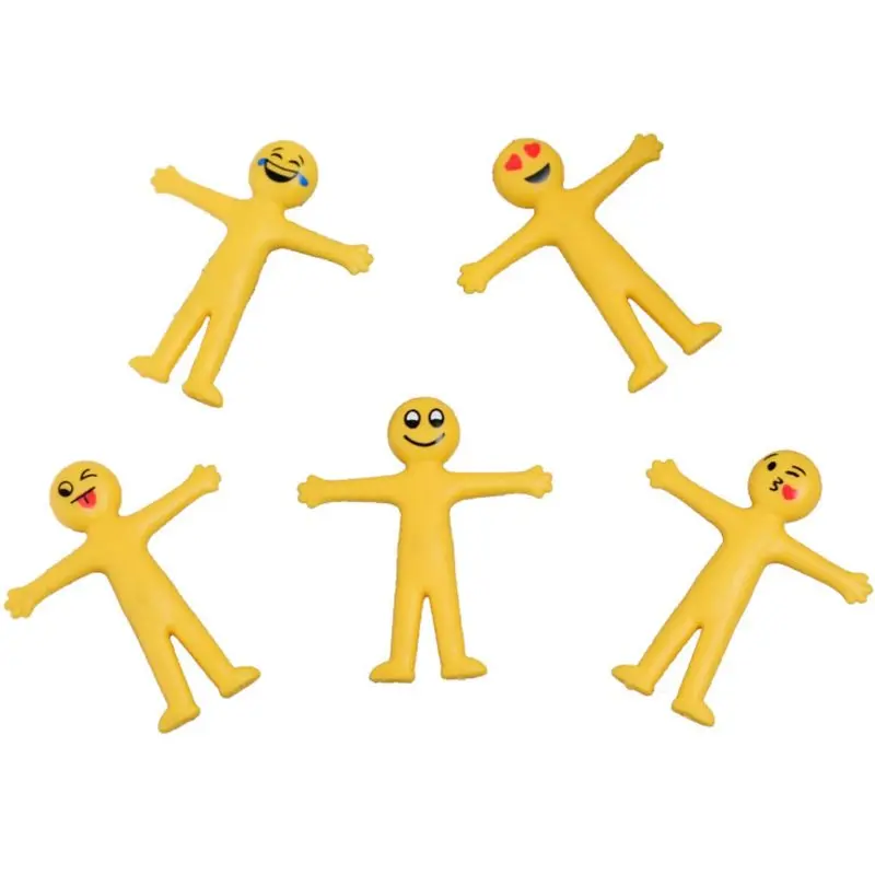 1/2/5/8 шт. случайный милый маленький лица мужчина мягкие мягкий медленно