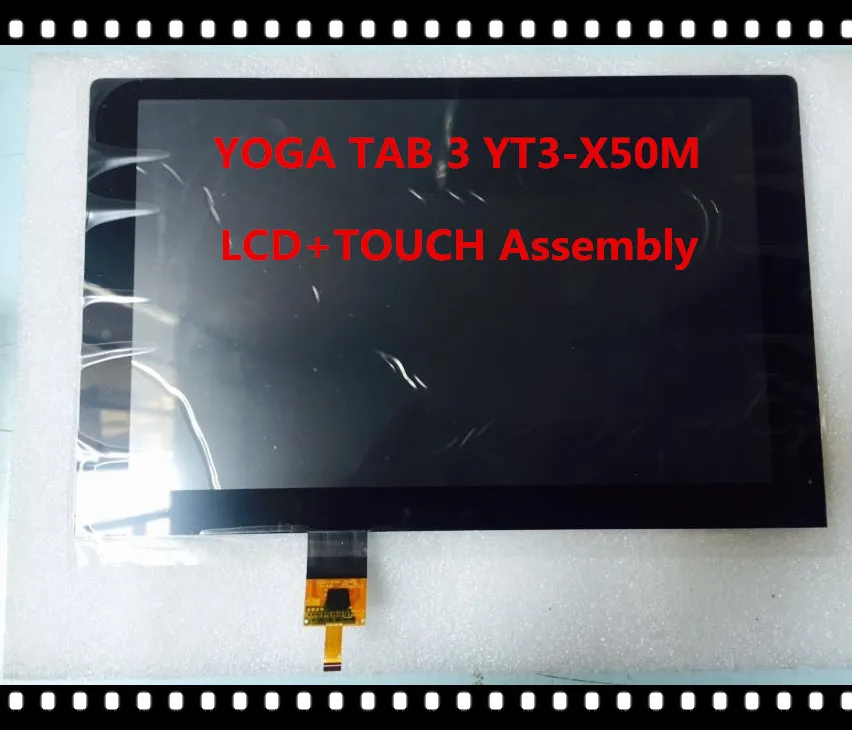 

10.1"inch For LENOVO YOGA Tab 3 YT3-X50M YT3-X50F YT3-X50L Touch Screen Digitizer Glass + LCD Display Replacement Assembly