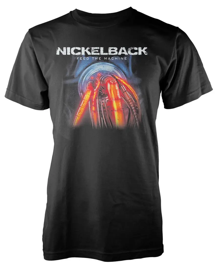 Nickelback' кормить машины футболка NUOVO e Originale|Мужские футболки| |
