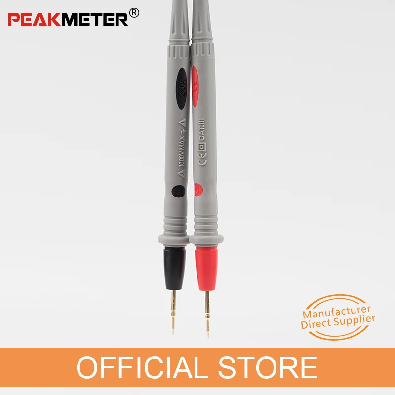 PEAKMETER двухслойный силиконовый 1000V 20A Универсальный цифровой мультиметр