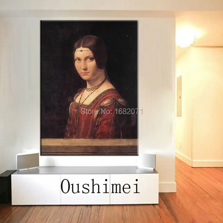 Воспроизведение искусных художников расписанных вручную искусство да Винчи