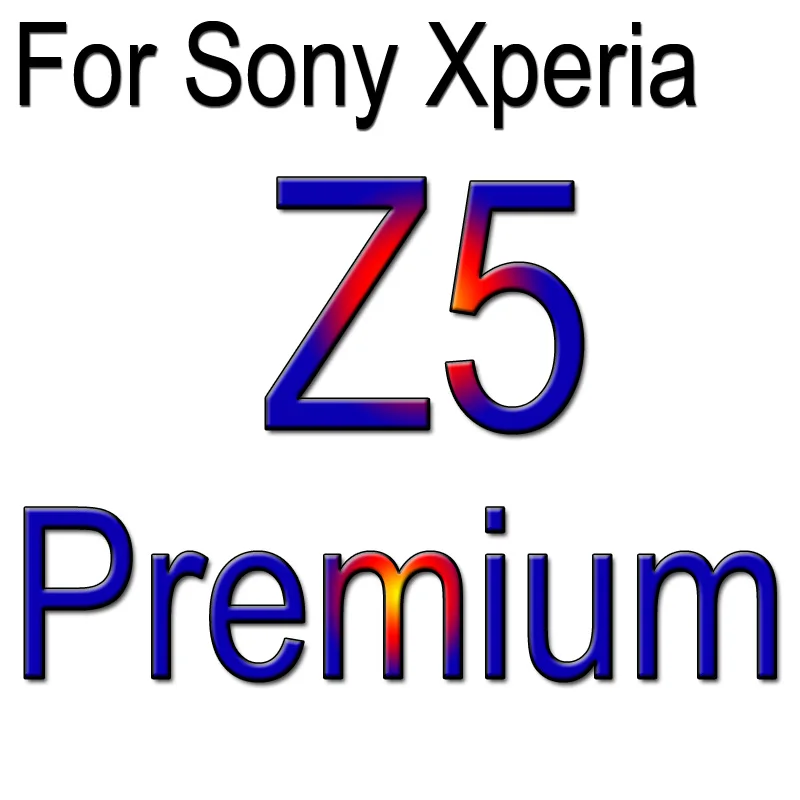 Z5P С уровнем твердости 9H закаленное Стекло Экран Защитная пленка для sony Xperia E5 E4 E4g E3 Z3 Z4 Z5 компактный T3 XP C3 C4 X C5 M2 M4 Aqua M5 чехол - Цвет: Z5P