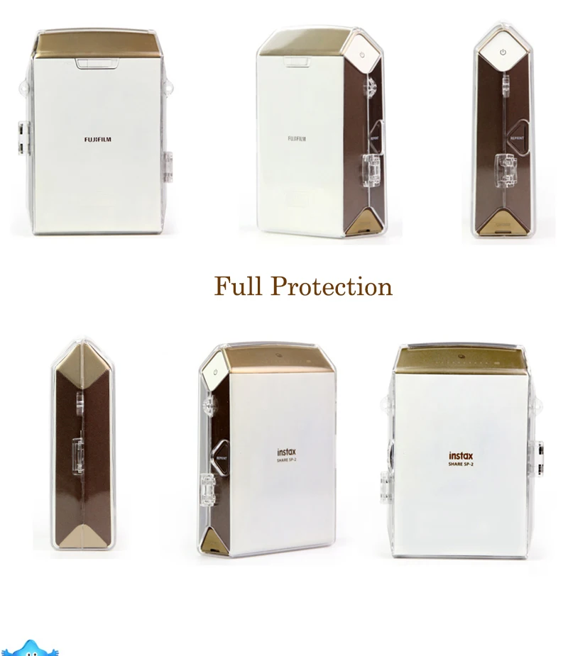 Сумка для Переноски Чехол Пластик кристалл прозрачный Защитите чехол + наклейки