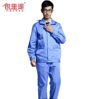 genuine insaho shielding efficiency 30db radiation shielding clothes with hood for men womenmetal fiberoverall shd005