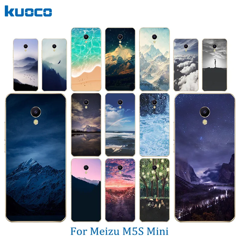 Матовый 2017 Модный чехол для телефона Meizu M5S Mini силиконовый Meilan m5s 5 2 дюйма