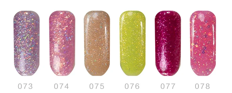 MSHARE Bling colors УФ-гель для ногтей Блеск Платиновый Гель-лак гель лак Vernis Полупостоянный MS009