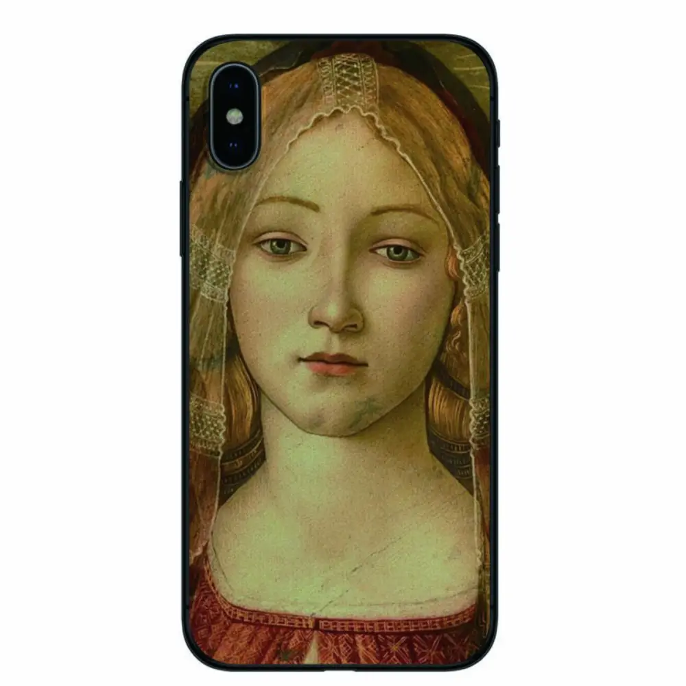 OUTMIX Renaissance angels TPU Soft Back Cover Coque For iPhone XSmax 6 6S PLUS 5 SE 7 8 XR X XS phone case | Мобильные телефоны и