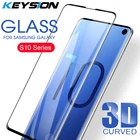 Защитное 3d-стекло KEYSION для Samsung Galaxy S10 Plus, закаленное стекло для Galaxy S10 S10 + S10E, изогнутая защитная пленка S10 Plus