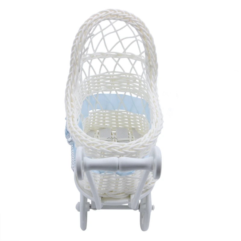 Плетеная корзина для детской коляски Цветочная ваза органайзер хранения детских
