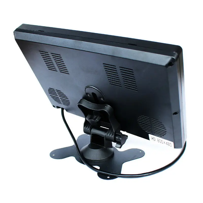 DC12V 9 дюймов подголовник TFT LCD HD дисплей Автомобильный монитор с BNC/AV входом для
