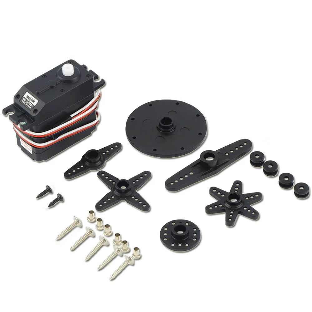 1 шт. SpringRC SM-S4303R 4 8-6 0 V большой непрерывного вращения 360 градусов Пластик Шестерни