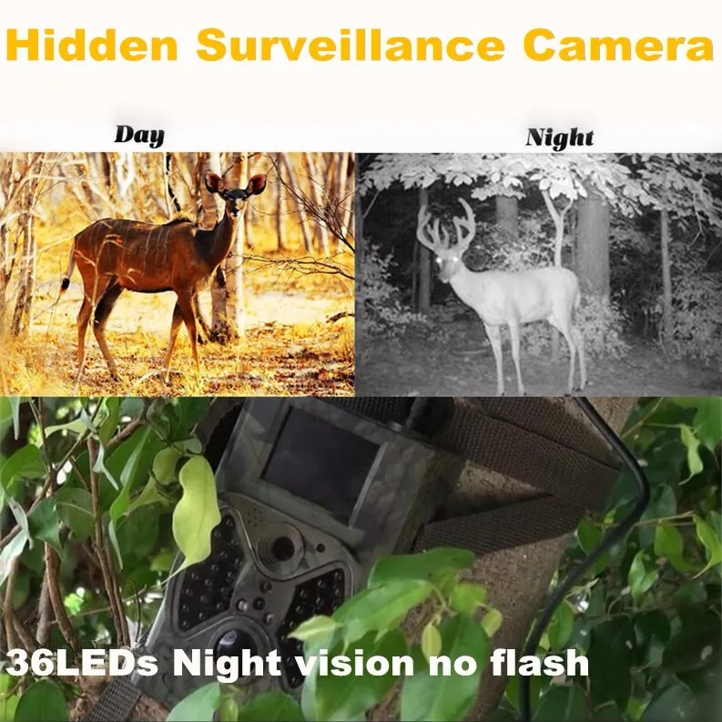 

External Solar Powered Solar panel for wild camera HC300M 2G 12MP night vision remote control photo traps camera MMS Email GPRS