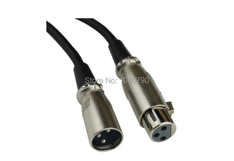 XLR 3Pin микрофонный кабель Шнур микрофона аудио штекер гнездо экранированный