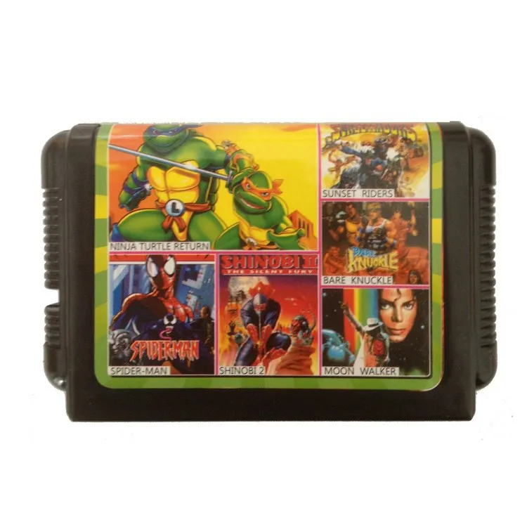 Sega картриджи genesis MD 16 бит игровая карта мульти TH017|16 bit game card|bit cardsega cartridge |