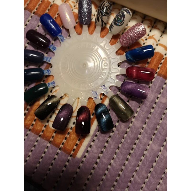 3D Хамелеон кошачий глаз УФ Гель лак впитывающий магнитный для ногтей