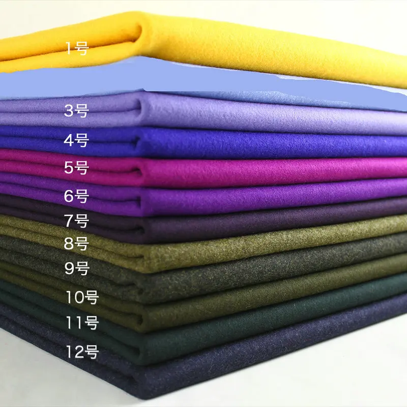 Новая цветная шерстяная ткань MELTON для зимней одежды W1H04|fabric for winter|fabric forcloth fabric |