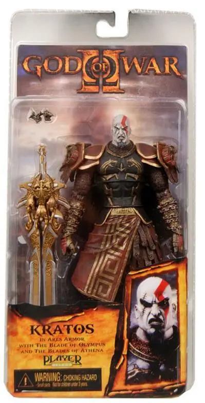 ГОРЯЧАЯ 7 5 &quotNECA God of War Kratos в золотой флисовой броне с головой Медузы ПВХ фигурка