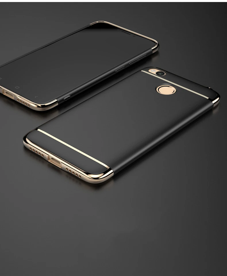 10 шт./лот чехол с гальваническим покрытием 3 в 1 для Xiaomi redmi note 7 6 5 pro 8 9 se lite 6A 6X A2