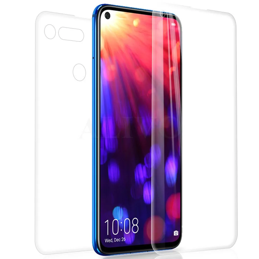 Передняя и задняя 3D полная Защита экрана для Huawei Honor View 20 8X 10 9 Lite Mate P20 Pro Nova 3 3i