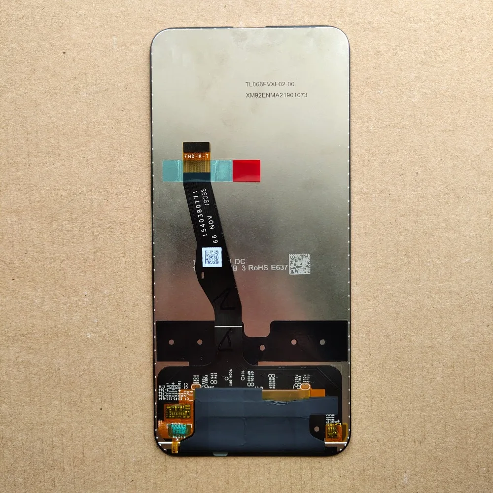Протестированный черный 6,59 дюймов для huawei Y9 Prime STK-LX1 ЖК-дисплей кодирующий преобразователь сенсорного экрана в сборе с рамкой