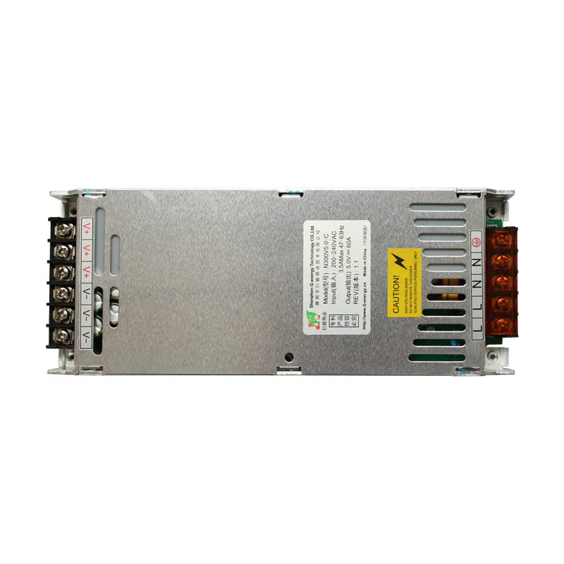 N300V5.0 C тонкий 5V 60A 300W led video display power размер 212*83*30mm screen switch power|Дисплеи| |