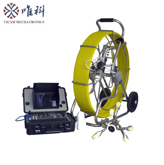 Dia.11mm 60m fiberglass cable waterproof sewer tube inspection camera with HD control box V8-3288PT-1 | Безопасность и защита