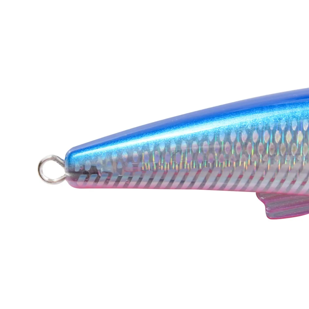 Ecooda рыболовная жесткая приманка большая для kingfish/тунец 82 г 180 мм гольян плавающая