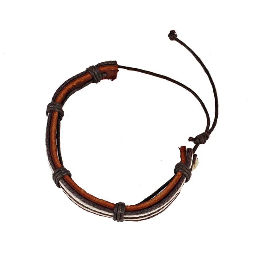 Регулируемый браслет в полоску из пеньковой веревки 102510 2018|hemp rope bracelet|rope braceletbracelet
