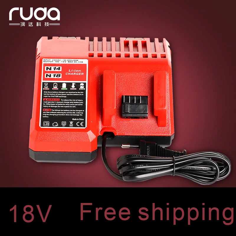 Зарядное устройство для литиевого аккумулятора Milwaukee M18 и M14 14 4-18 в | Электроника