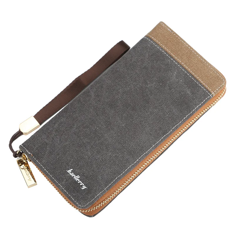 Мужские кошельки на молнии мужские брендовый клатч кошелек для монет женская