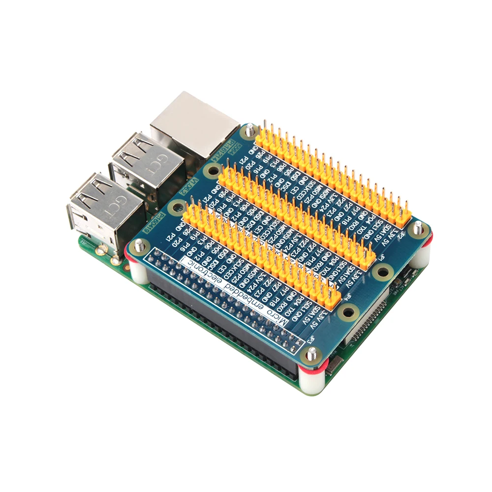 Raspberry Pi пластина переходника GPIO от 1 до 3 GPIO 40 Pin Плата расширения для Raspberry Pi 3/2 для Orange Pi PC