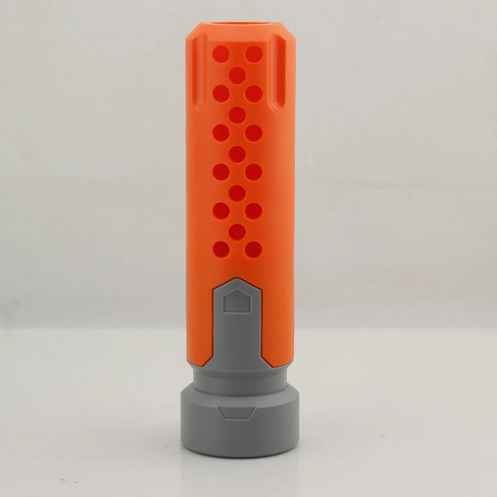 Модифицированная передняя трубка для Nerf оранжевая серая черная версия серии